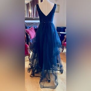 Giffniseti Sequin top long cloud dress